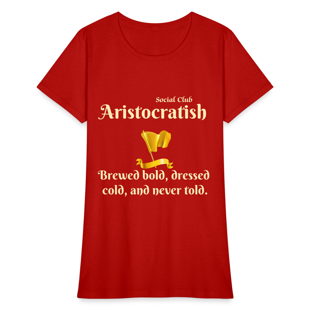 Aristocratish Social Club: Brewed bold - red